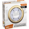 Светильник светодиодный JAZZWAY PGX53 10639,23 ZOLOTO MATOVOE 106*39MM 1016843